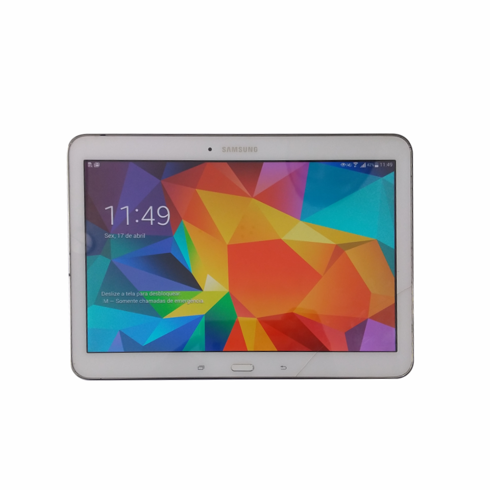 Tablet Samsung Galaxy Tab 4 Sm- T531Tela 10.1 Usado Com Tela Trincada