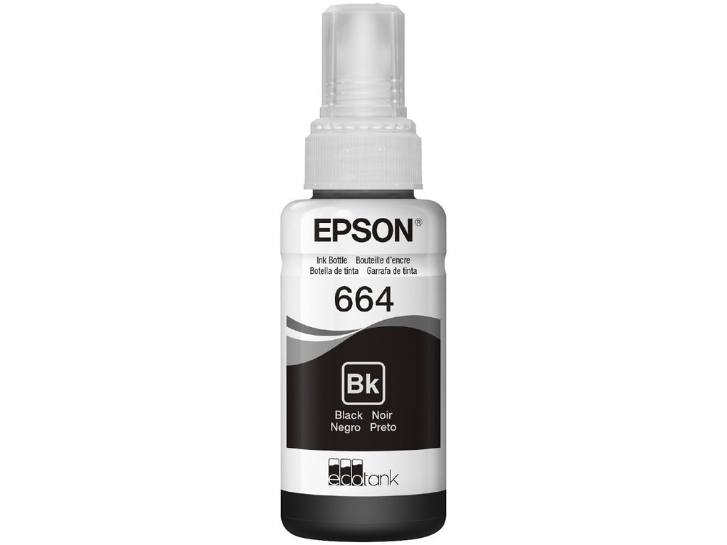 Refil de Tinta Epson Preto 4.000 Paginas  T664120 AL CoMPATÍVEL