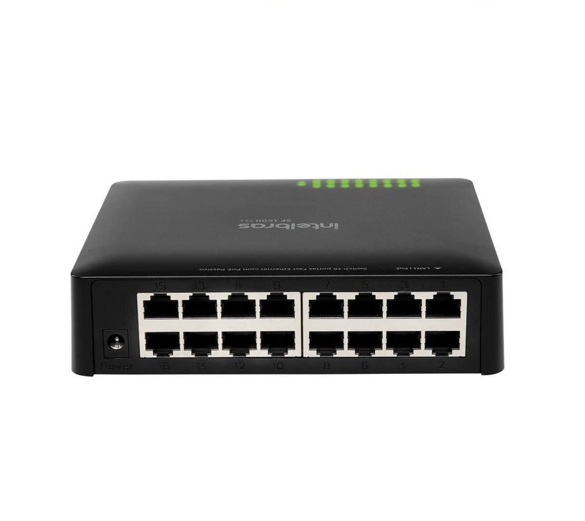 Switch 16 portas Fast Ethernet SF 1600 Q+ Poe Passivo Intelbras