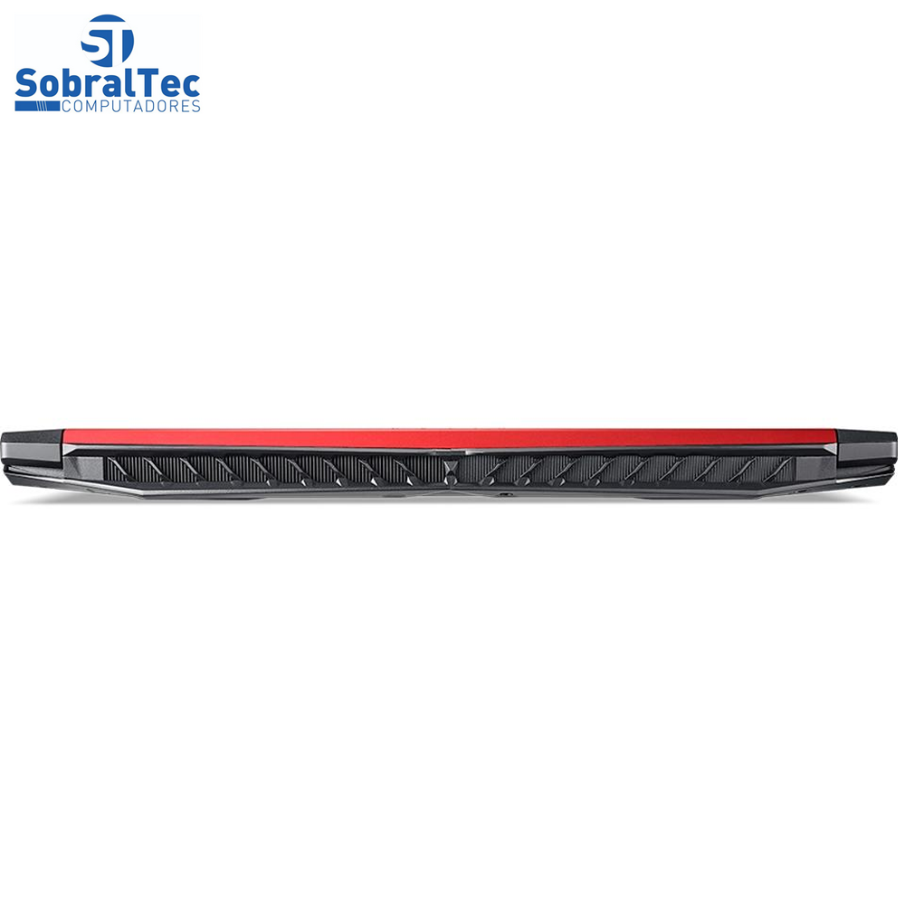 Notebook Gamer Acer Nitro 5 AMD R7-3750H, 8GB, 1TB, SSD 128GB, GeForce GTX 1650 4GB, Endless OS, 15.6´, Preto/Vermelho