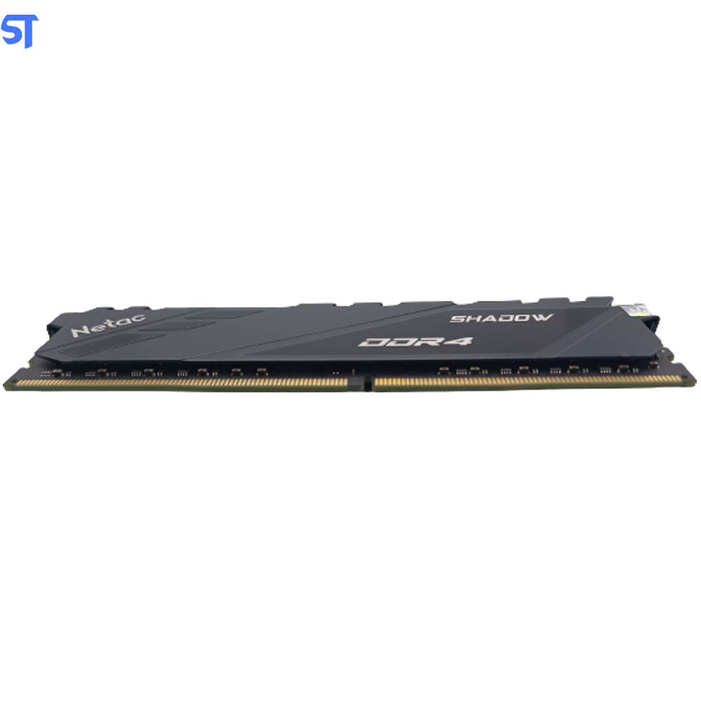 Memória Ram Gamer Desktop 16GB DDR4 3200MHz Netac Shadow- Cinza