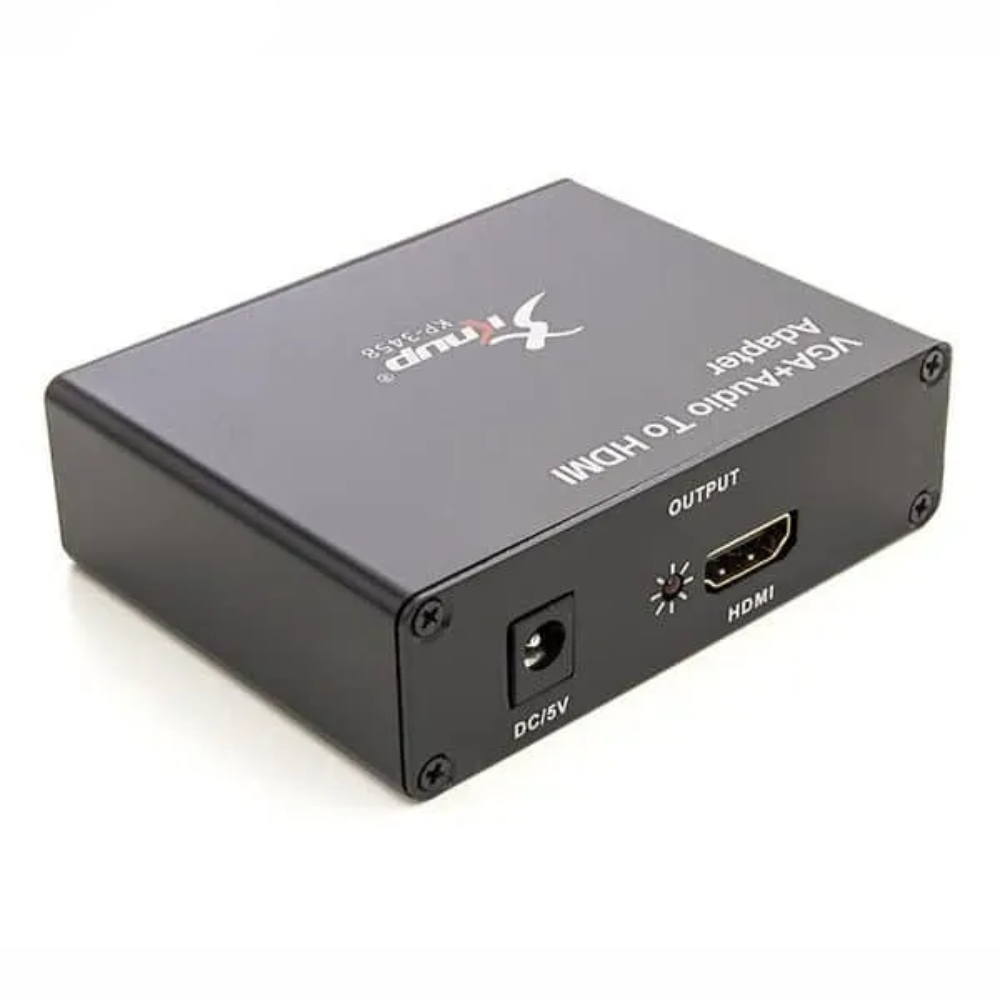 Adaptador Conversor De Sinal  VGA Para HDMI Knup KP-3458