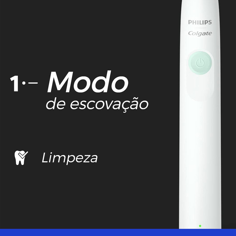 Escova de dente Elétrica Philips Colgate SonicPro 10 recarregável bivolt