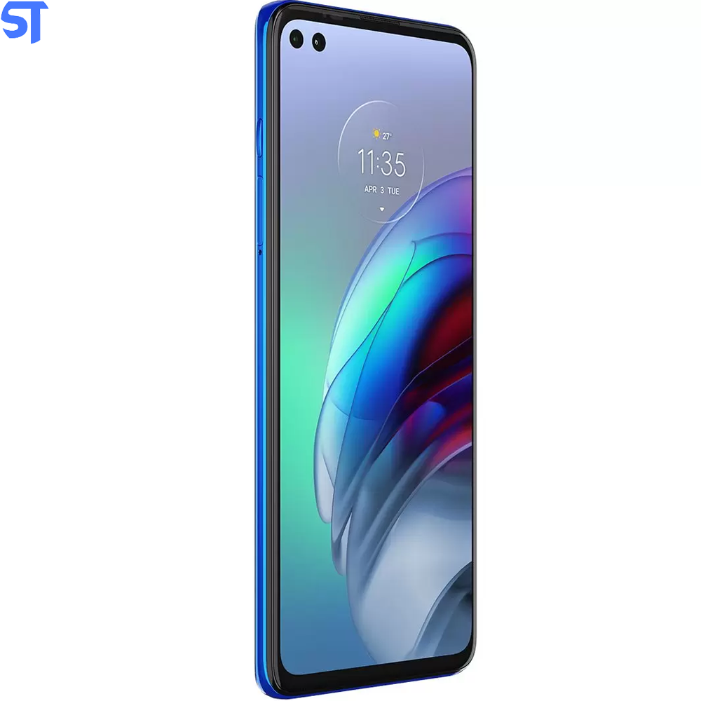 Smartphone Motorola Moto G100 256GB Luminous Ocean - 5G 12GB RAM 6,7” Câm. Quádrupla + Selfie Dupla