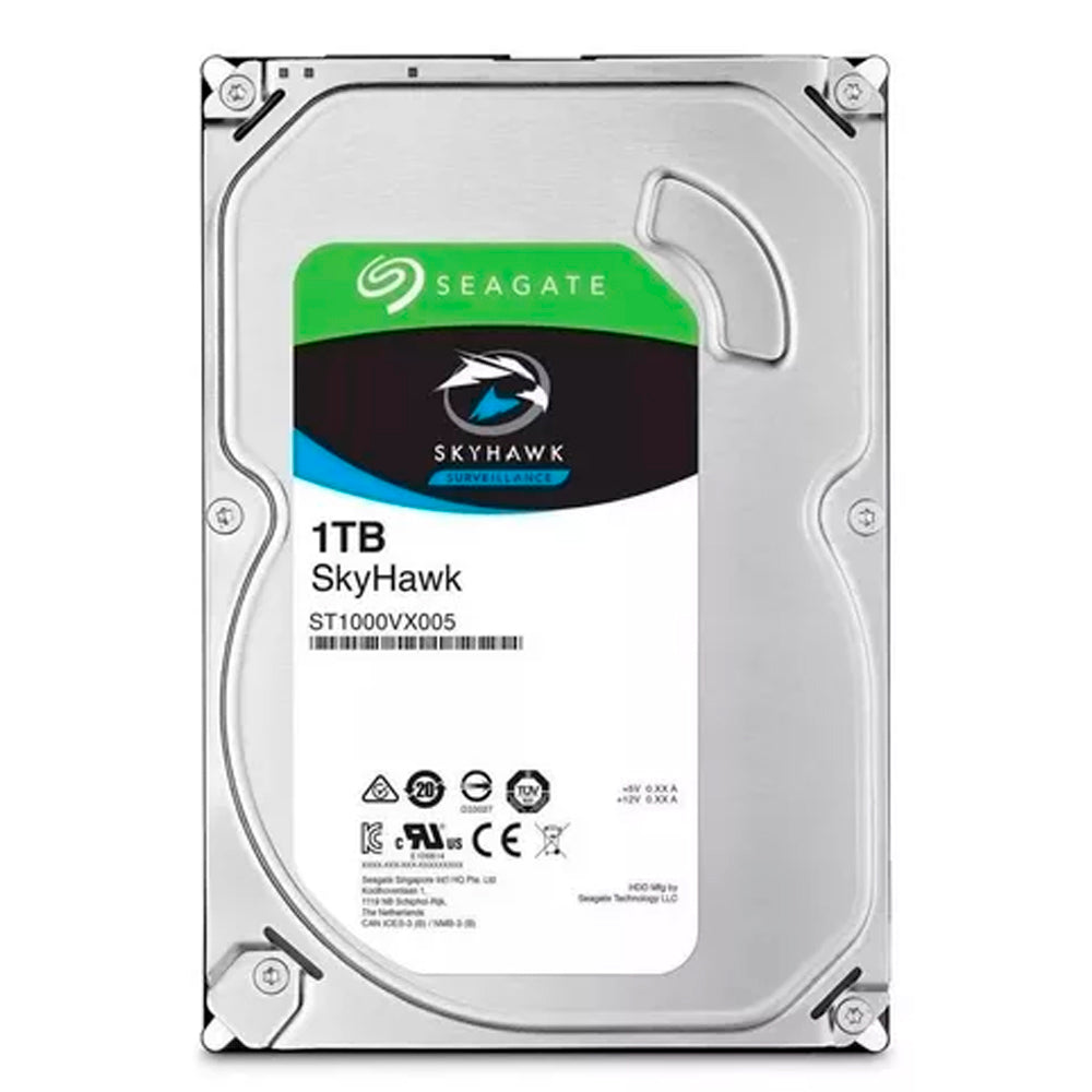 HD Interno SkyHawk Seagate 1TB Para DVR ST1000VX005 3,5” (polegadas) 5.900RPM 64MB Cache SATA 3 300MB/s