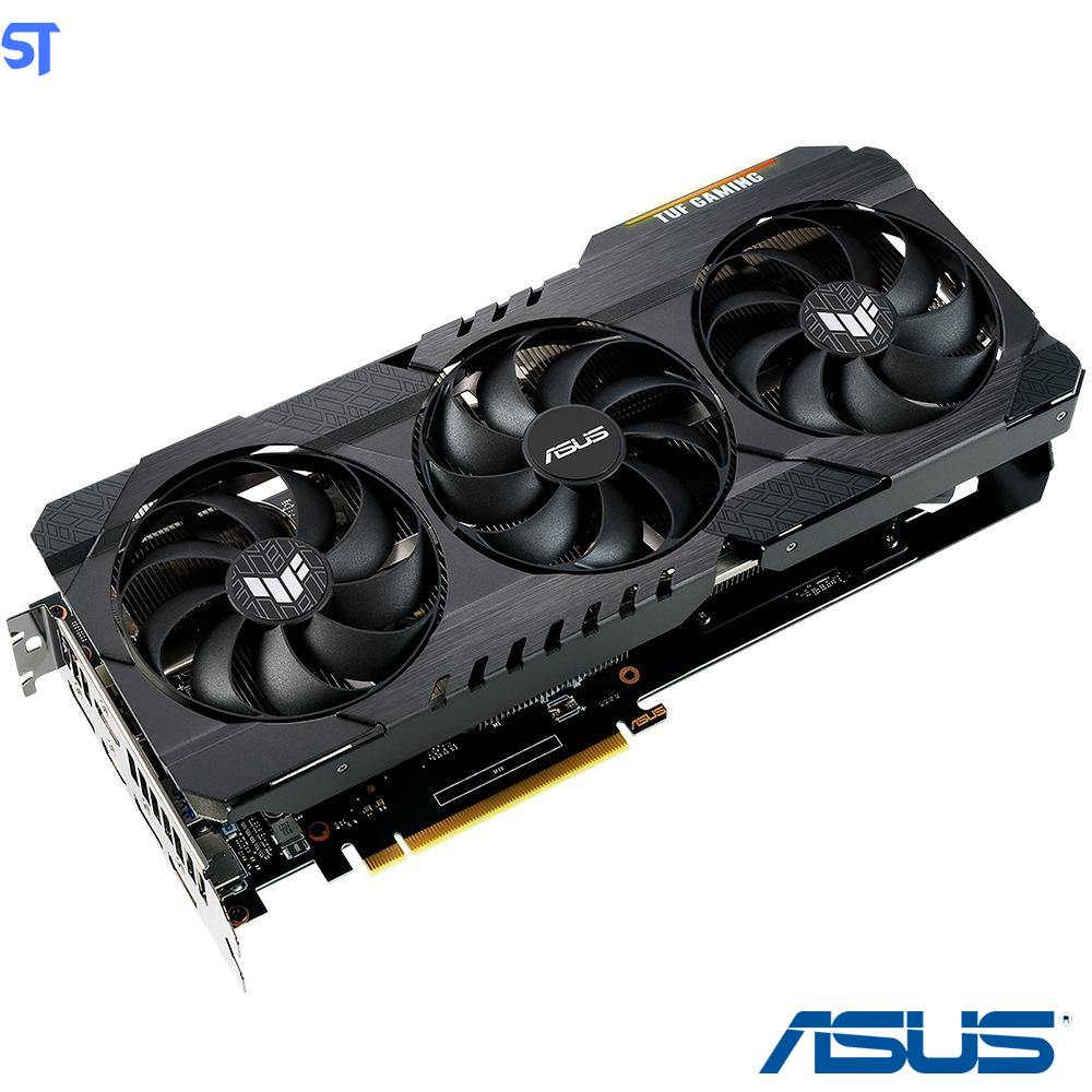 Placa de Vídeo ASUS TUF RTX 3060 O12G V2 Gaming LHR, 15 Gbps, 12GB GDDR6, RGB, Ray Tracing, DLSS - 90YV0GC0-M0NA10
