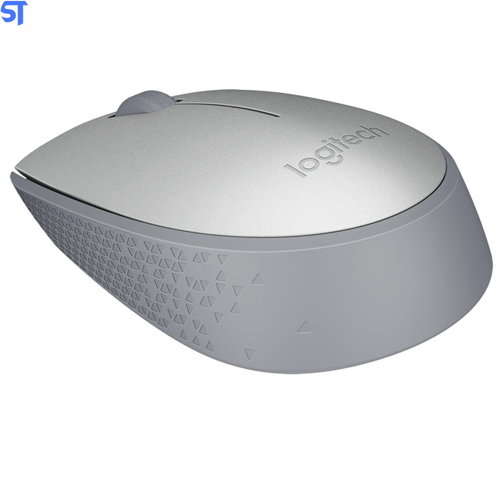Mouse Logitech Wireless M170 Prata