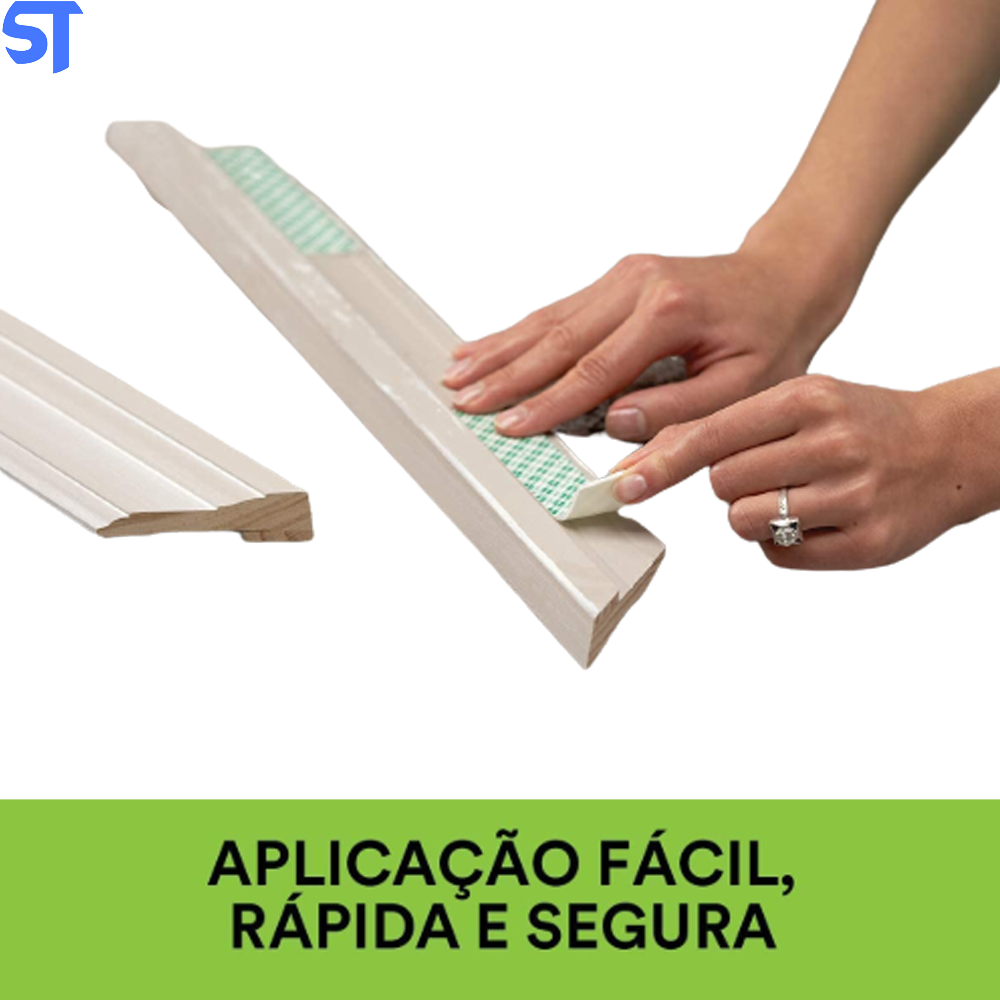 Fita Dupla Face 3M Scotch Fixa Forte Espuma 16 quadradinhos