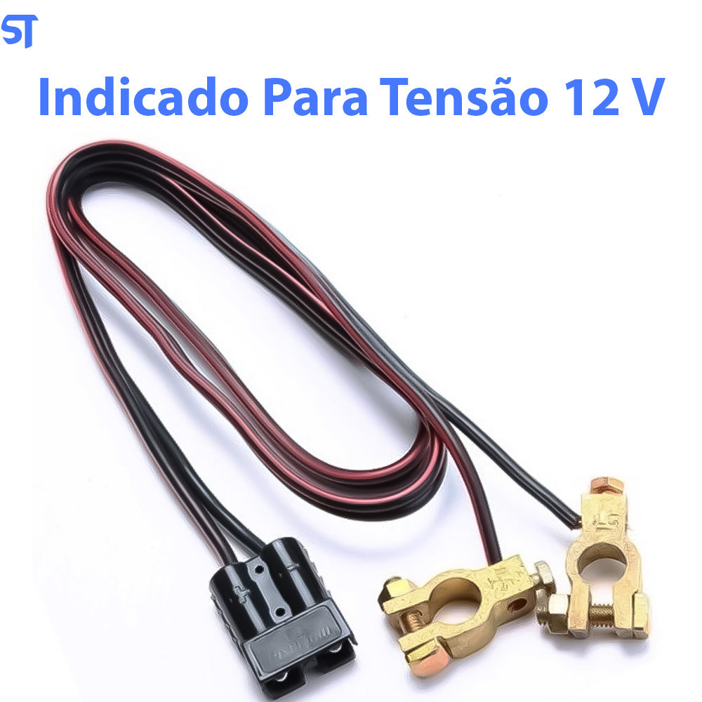 Cabo de Engate Rápido Para Bateria Externa Estacionária Mcm Para Nobreak