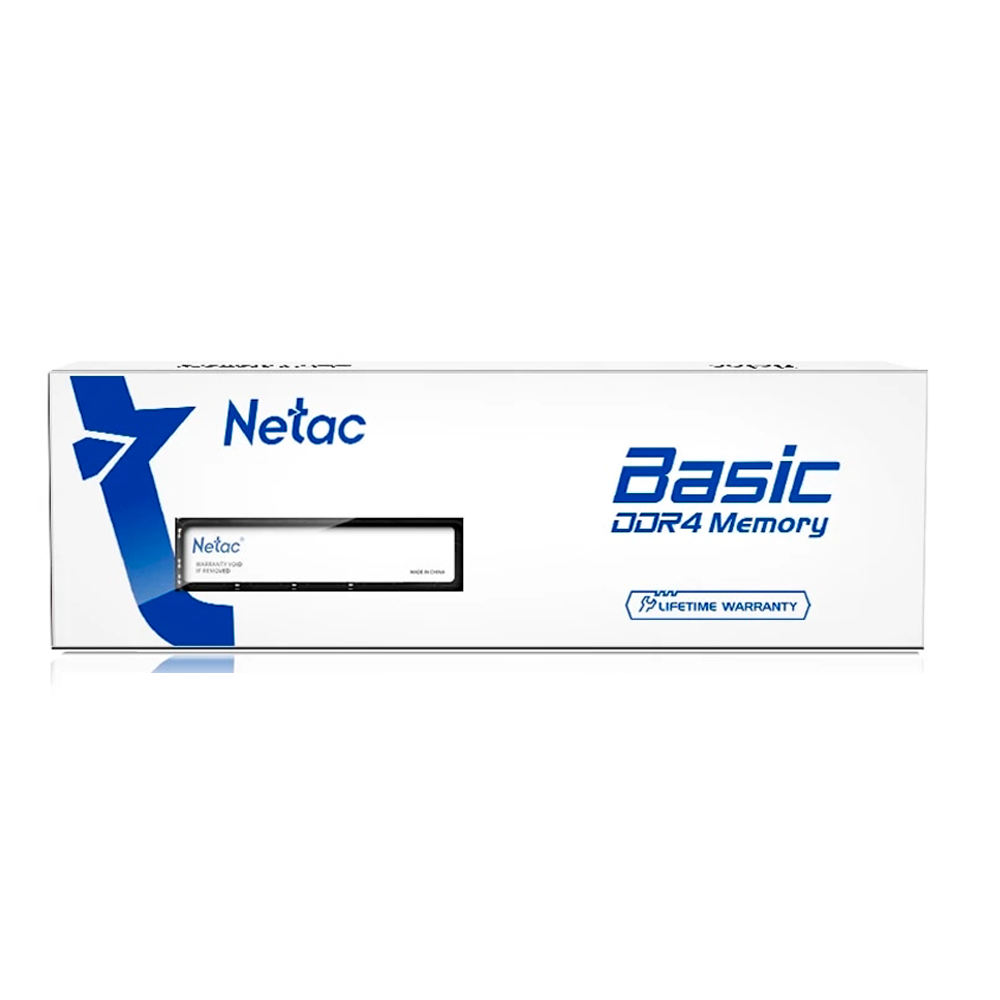 Memória RAM Desktop 8GB 2666hz DDR4 CL19 Netac