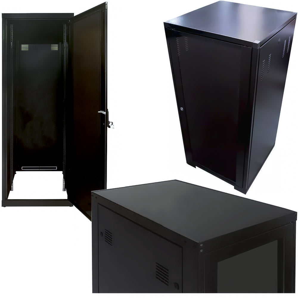 Rack Para Servidor Padrão 19 Polegadas, 24u X 570mm, ACR Soldado Piso - Max Eletron- 4369