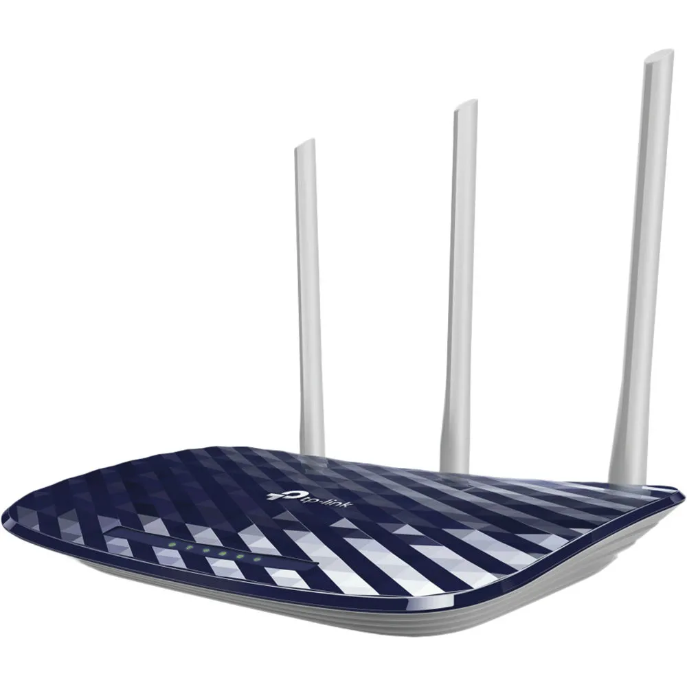 Roteador TP-Link Archer C20-W Preset, Dual Band AC750Mbps, 3 Antenas - C20-W