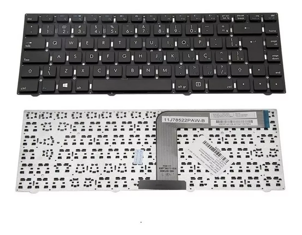 Teclado Com Moldura Notebook Compaq Presario CQ23