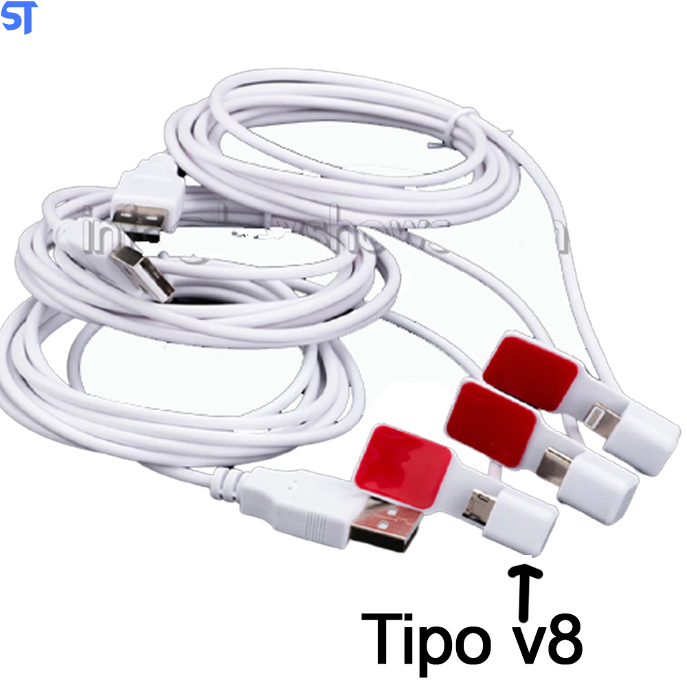 Sistema De Segurança Com 4 Portas USB Para Exposição De Smartphone  Tipo V8 Com Suporte De Acrílico