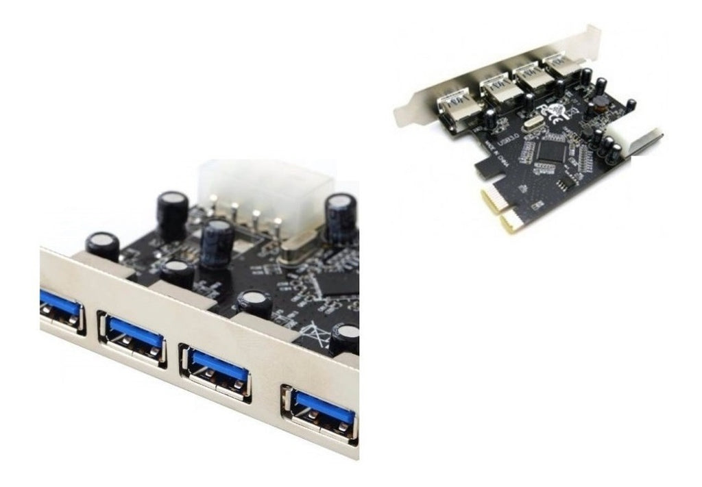 Placa PCI PCI Express com 4 Saidas USB 3.0