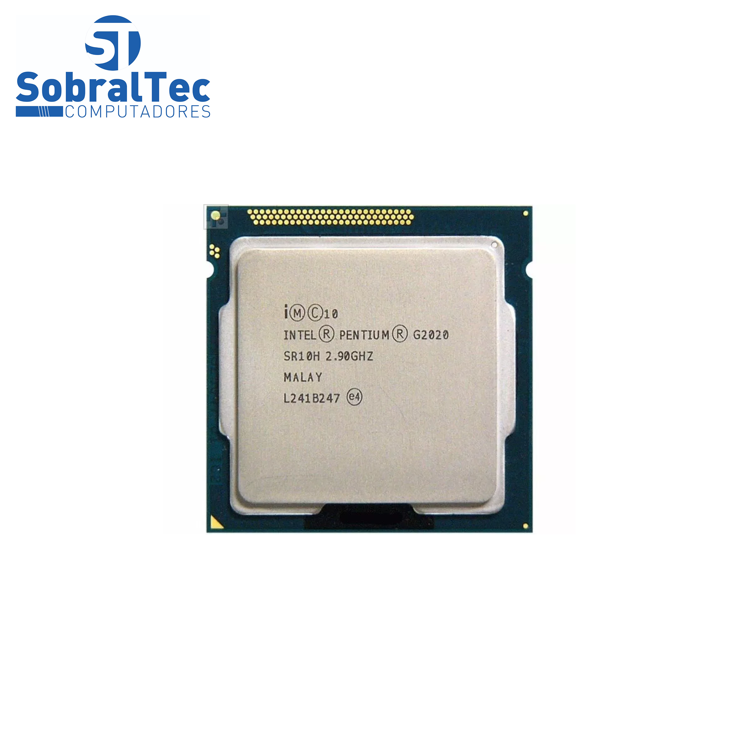 Computador Intel Pentium Dual Core G2020 | 2.90Ghz-Daixu B75m- HDSSD 128GB- Memória 4GB- Gab23V2BK