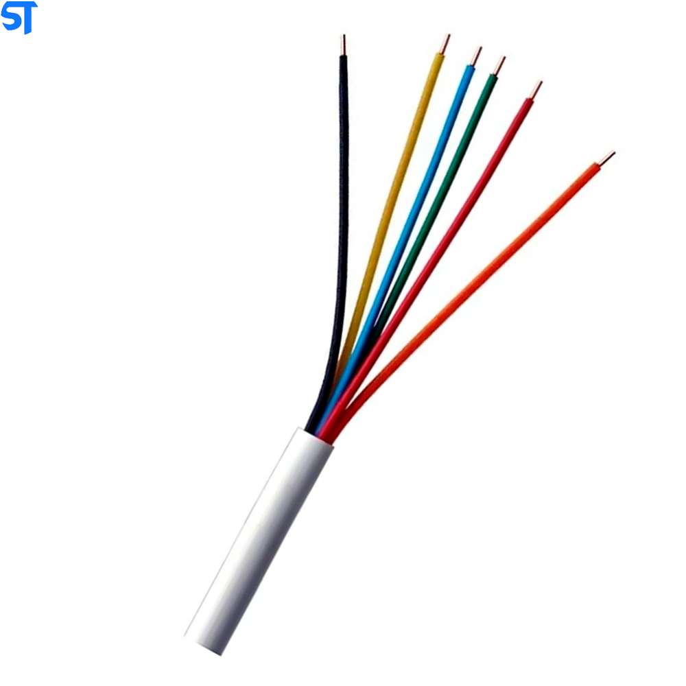 Cabo Para Alarme Tipo CCI 3 Pares Sólidos 6 Vias com 100 Metros