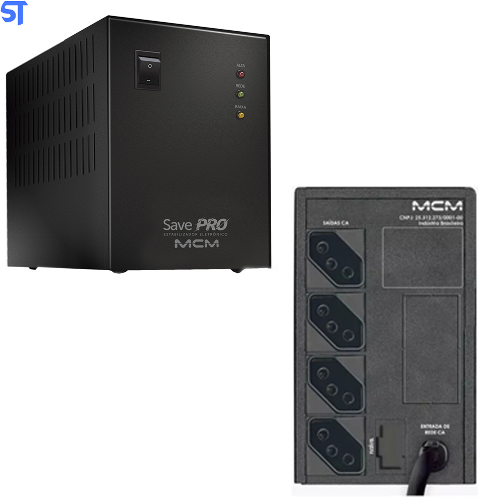 Estabilizador Save Pro MCM 2000va 220 Para 220v