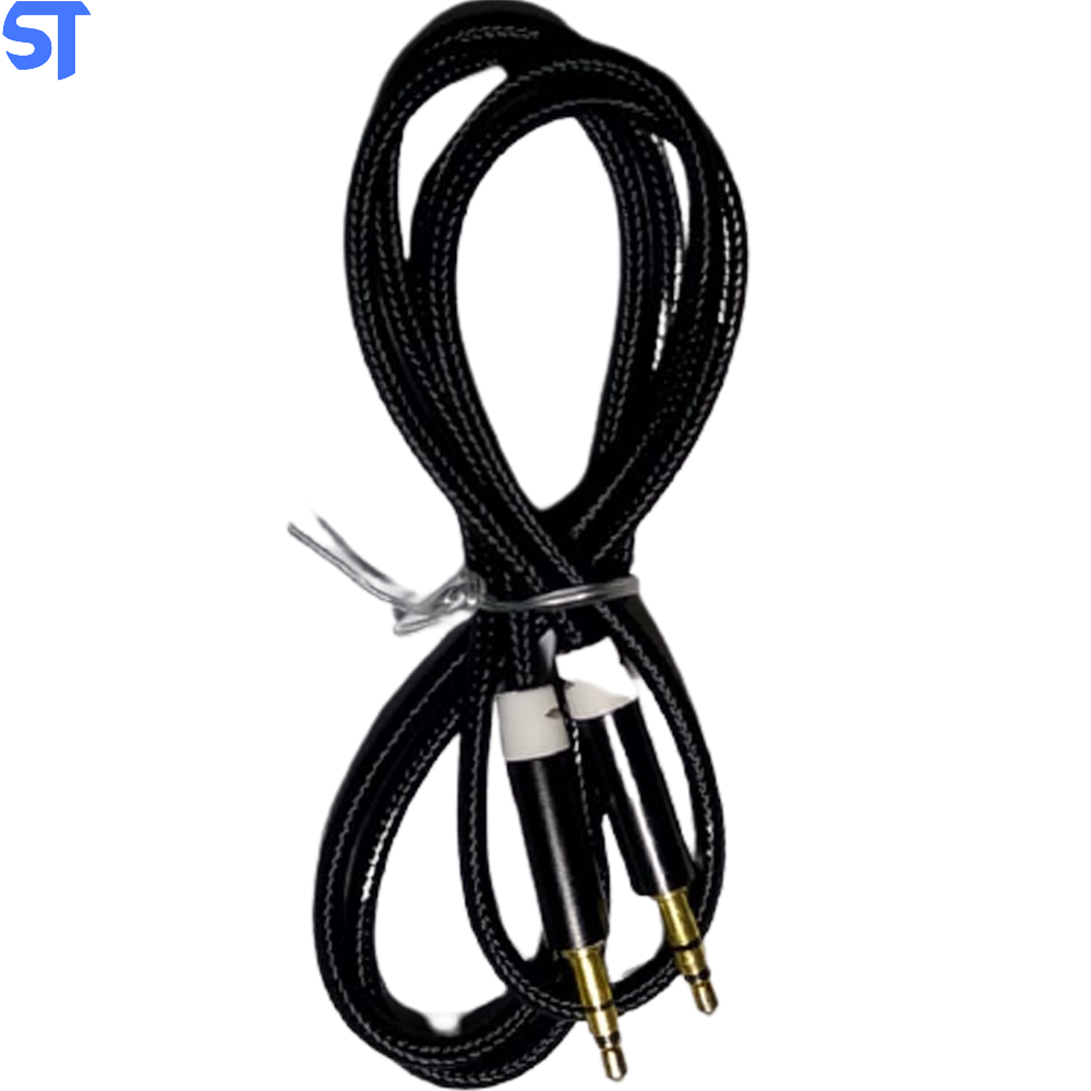 Cabo P2 x P2 Trançado Inova CBO-7411 1M Preto