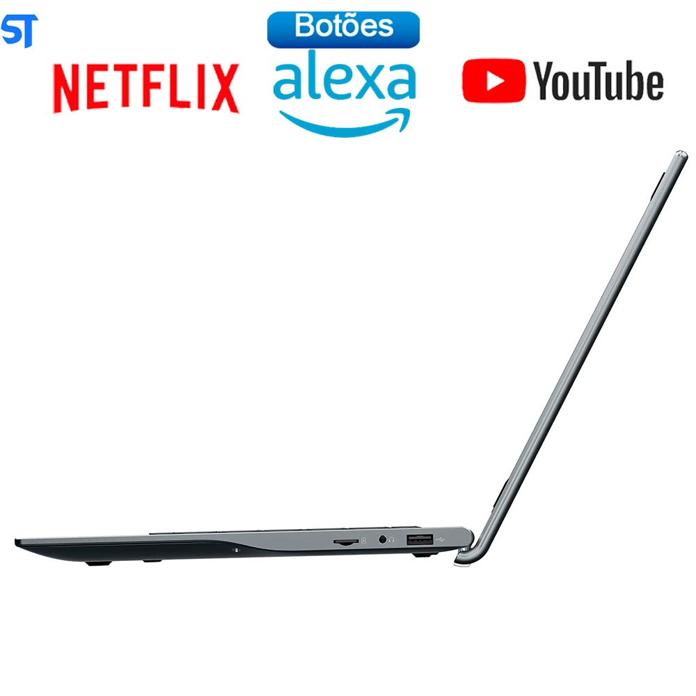 Notebook Positivo Motion C4120F-AX Intel Celeron Dual Core 4GB 120GB SSD 14