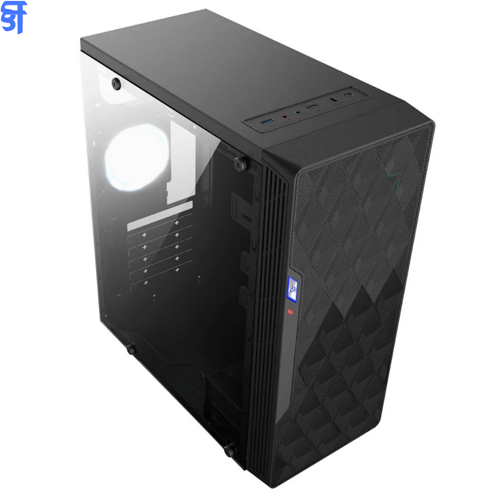 Gabinete Gamer BG-037 Preto Bluecase  S/ Fonte / USB 3.0