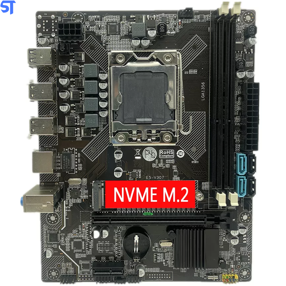 Kit Placa Mãe X79 LGA 1356 Com Processador Xeon e5 2420 0 e  8GB de Memoria Ram Ddr3 (2x4Gb)