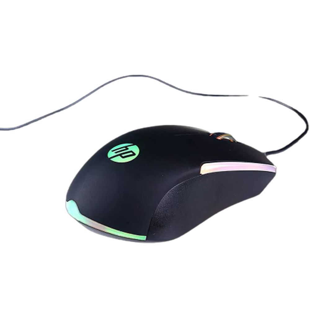 Mouse Gamer HP M160 com 1.000 Dpi RGB LED - Preto