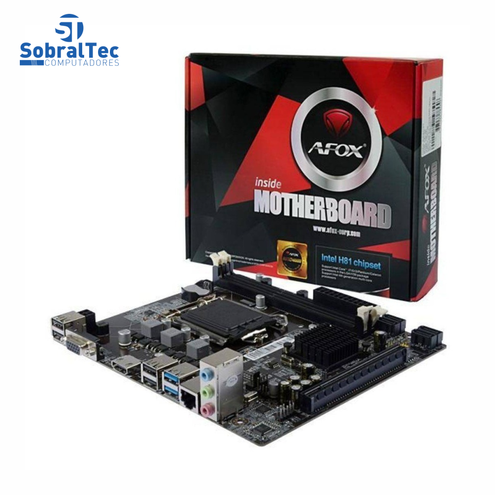 Computador Core i3 -3240 Com HD SSD de 256GB - Memória de 4GB -Gab 5819c SobralTec