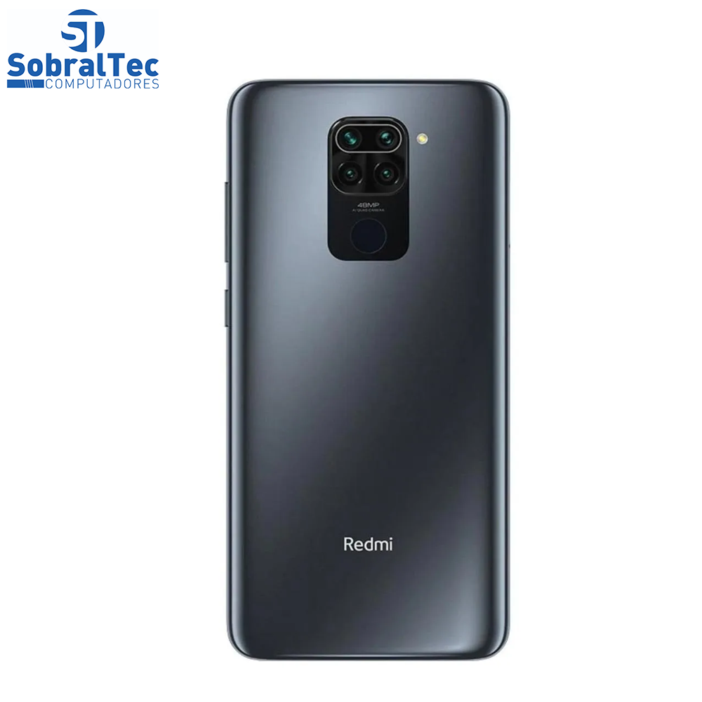 Smartphone Xiaomi Redmi Note 9 Versão Global 128 Gb 4 Gb Ram Onyx Black Quad Câmera Traseira