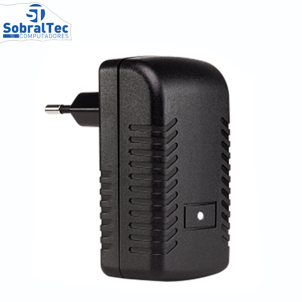 Fonte Injetor Poe 48VDC 500MA - AF4805 Intelbras