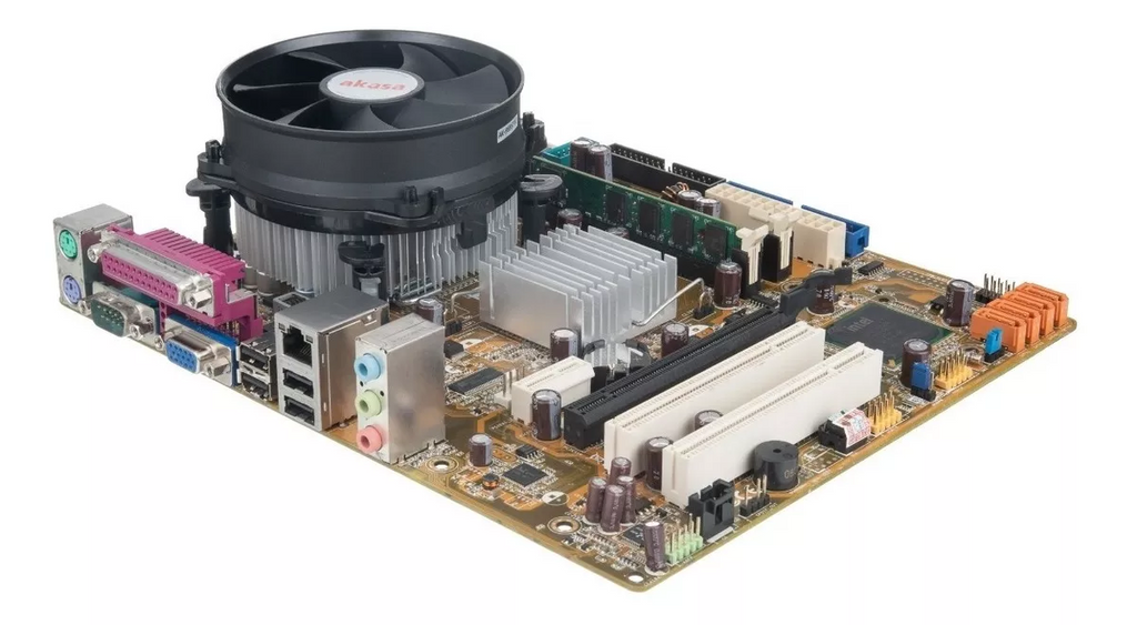 Placa Mãe Lga 775 Ddr2 ASUS IPM31 Com Processador