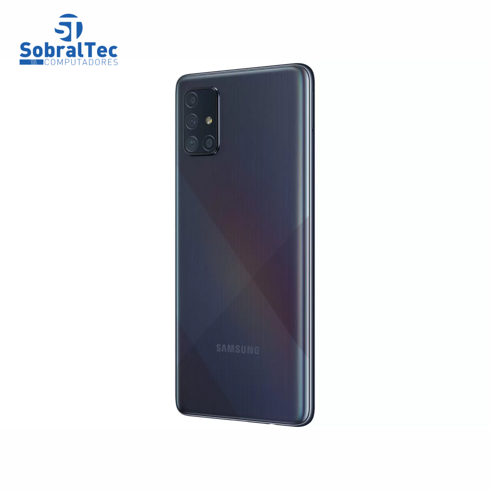 Smartphone Samsung Galaxy A71, 128GB, 32MP, Tela de 6.7´, Preto - SM-A715FZKPZTO