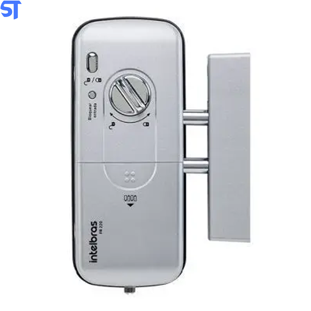Fechadura Digital Com Biometria FR220 Preta - Intelbras