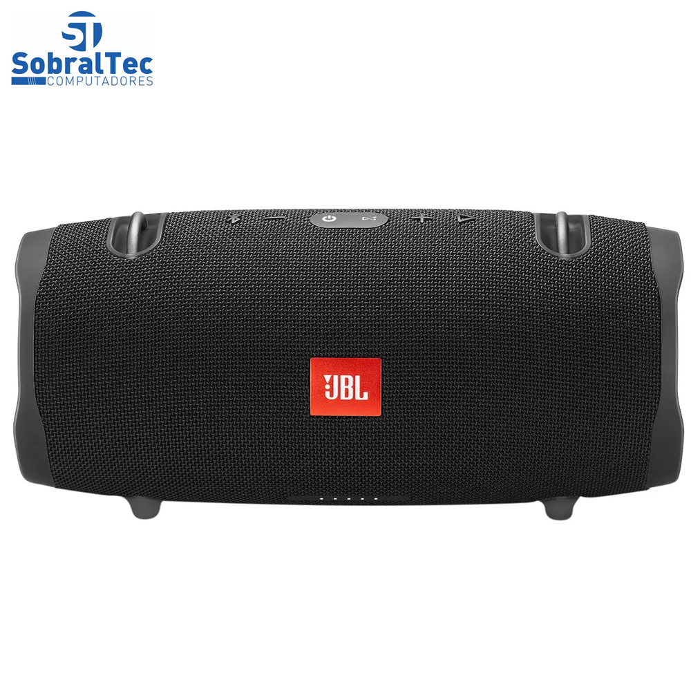 Caixa de Som Bluetooth JBL Xtreme 2 à Prova dÁgua - Portátil 40W- Preto