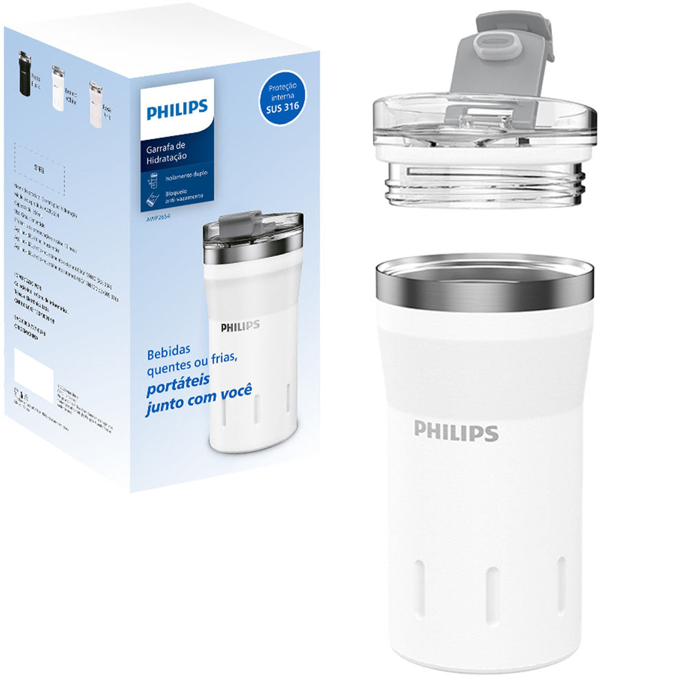 Copo Térmico Com Tampa AWP2654WH Branco 350ml Philips