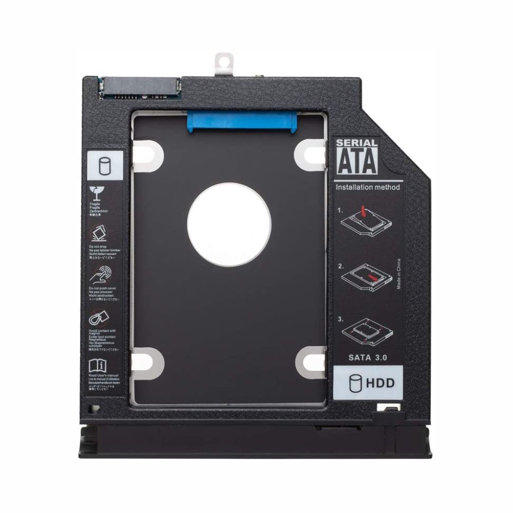 Caddy Gaveta Adaptador Dvd P/ Hd Ou Ssd Notebook Drive Lenovo Ideapad 330