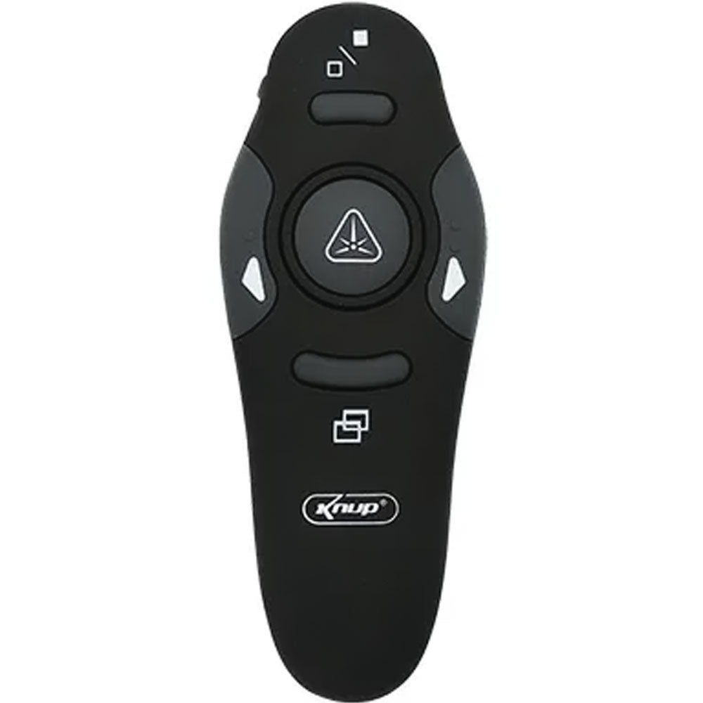 Apresentador Slide Power Point Wireless 2.4Ghz  KP-8009 Knup Preto