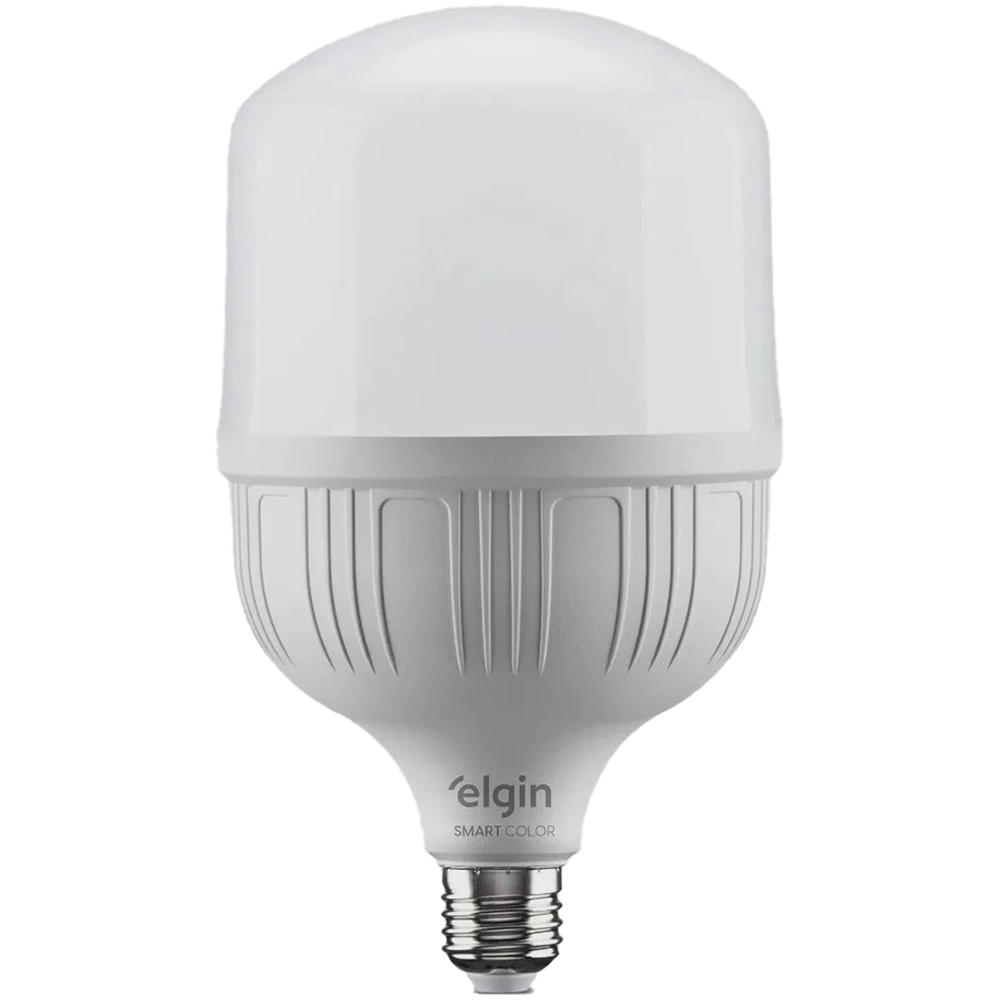 Lampada Bulb LED T 20W Bivolt RGB WIFI Elgin 48LSB20WIFI0 Compatível Com Alexa e Google Home