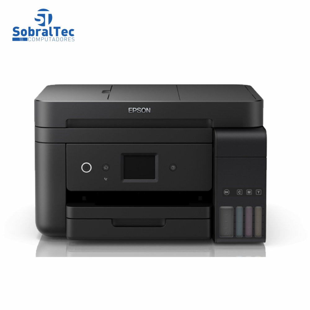 Impressora Multifuncional Epson Ecotank L6191 Duplex Tanque De Tinta Colorida Wi-Fi C11CG19303