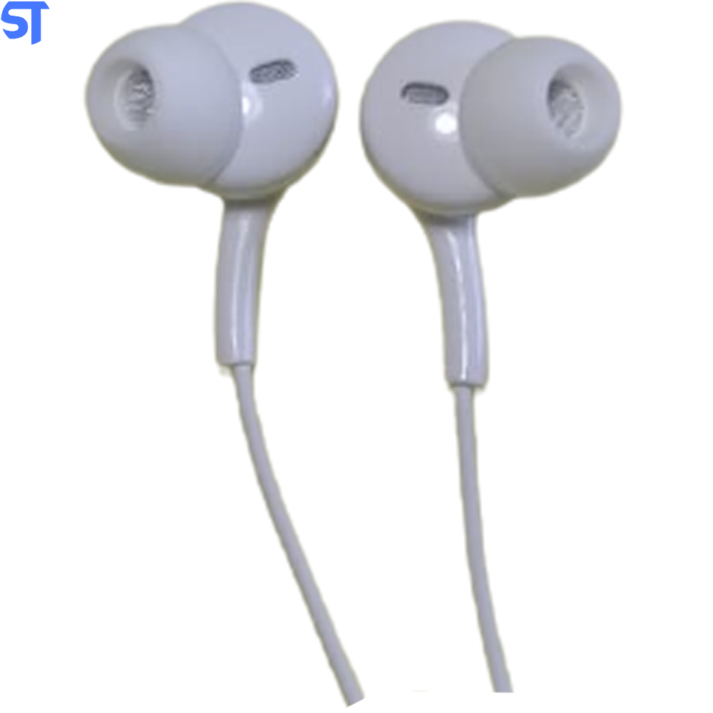 Fone De Ouvido Stereo Lelong Branco Com Borrachinhas Extras - LE-0233
