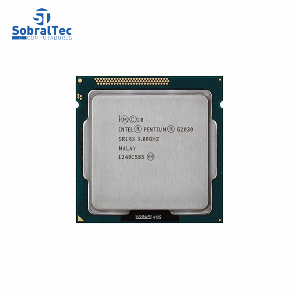 Computador Pentium® Dual Core G2030  HD SSD 128GB Memória Ram 4GB Gabi C3Tec Teclado e Mouse