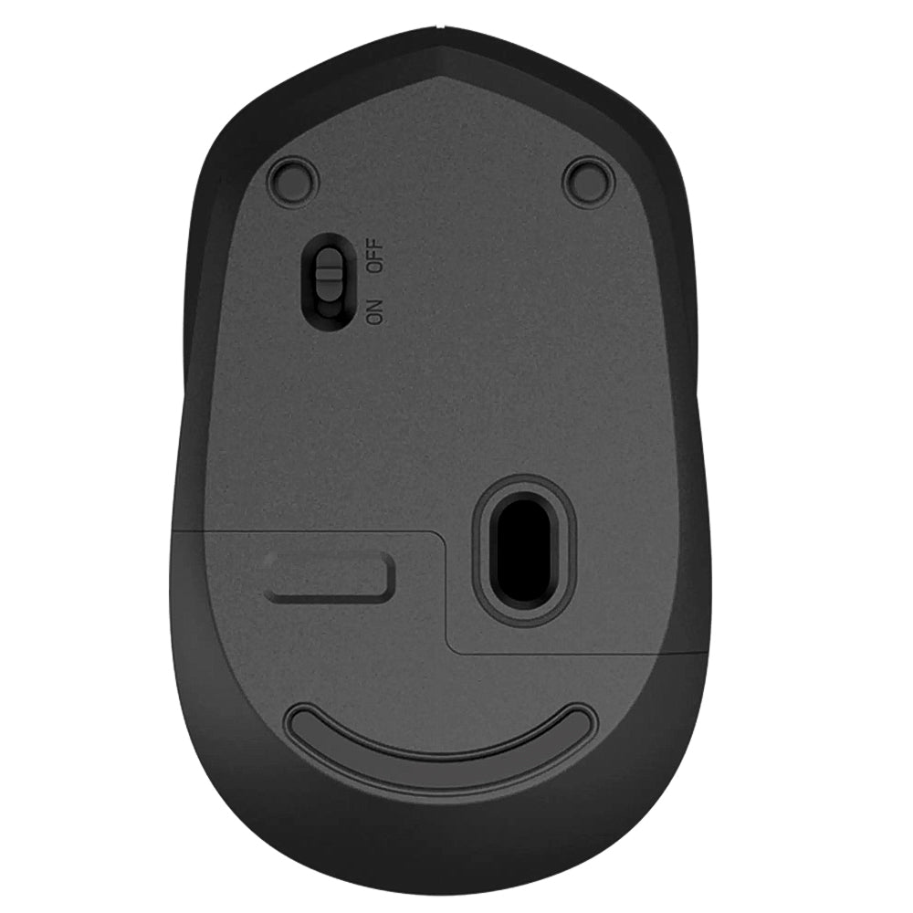 Mouse Sem Fio Tecnologia RF 2,4GHz Sensor Óptico 3 Botões de Função Philips Preto - SPK7344