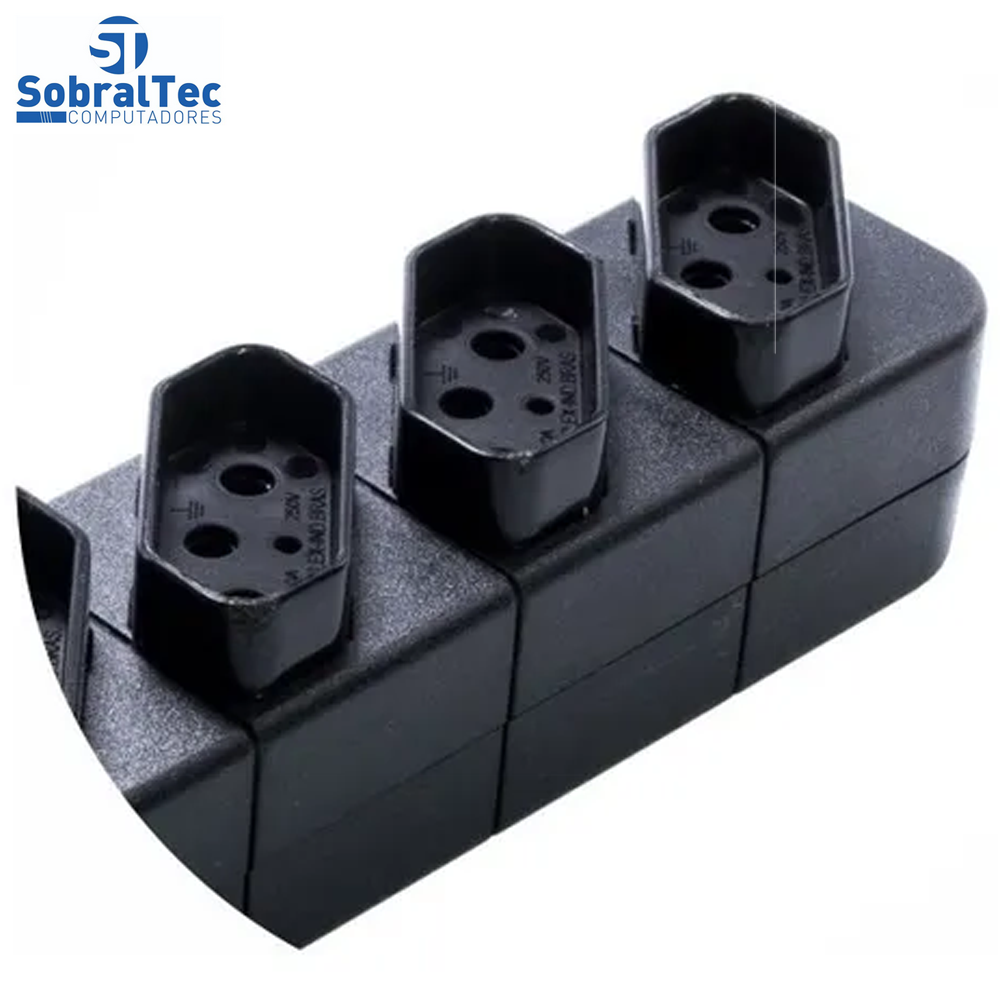 Protetor Eletrico Super Premium 8 Tomadas 3 Metros Emplac