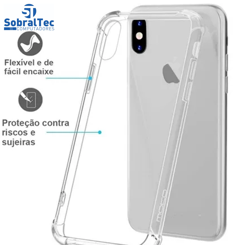 Capa De Silicone Transparente Anti Impacto A12