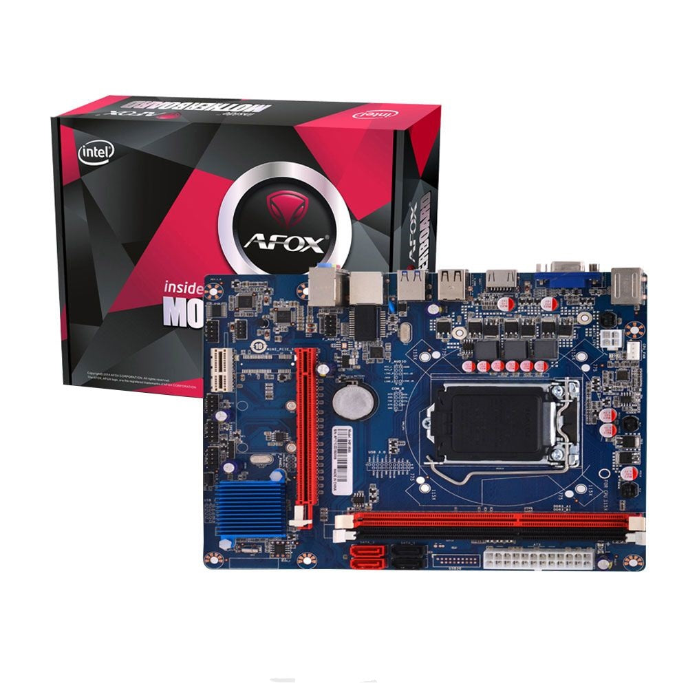 Placa Mãe Micro Atx Lga 1150 Ddr3 Afox IH81-Ma5 Intel