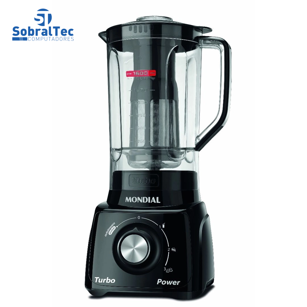 Conjunto Especial Mondial KT-105-B (Espremedor Premium + Batedeira Prática + Liquidificador Turbo Power) - Preto