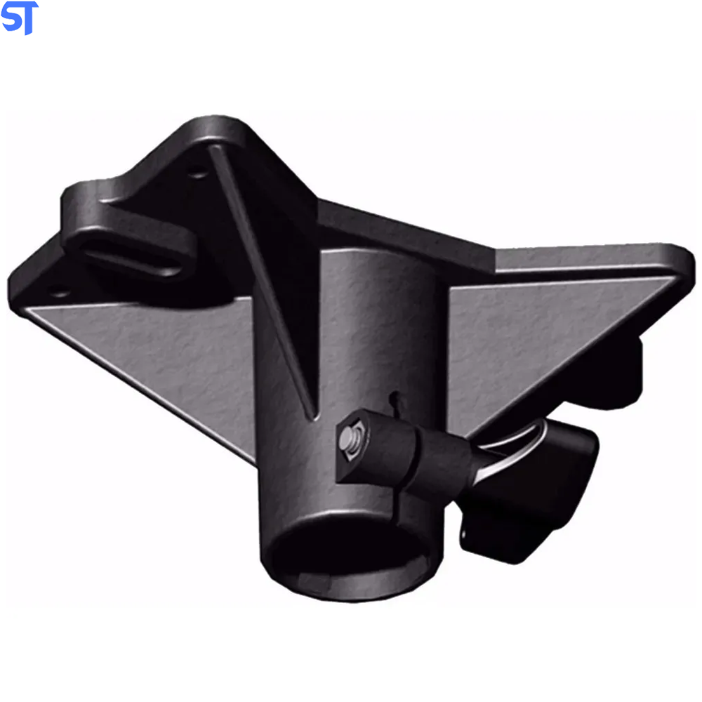 Tripé Para Caixa de Som Ativa Ksr Pro Pedestal suporte com 5 Regulagem SPS-502B (B)