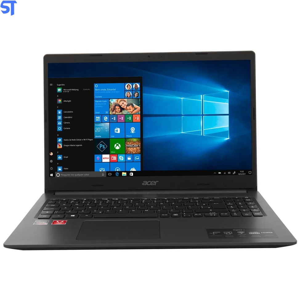 Notebook Acer Aspire 3 A315-23G-R2SE AMD Ryzen 5 - 8GB 256GB SSD 15,6” Placa Vídeo 2GB Windows 10