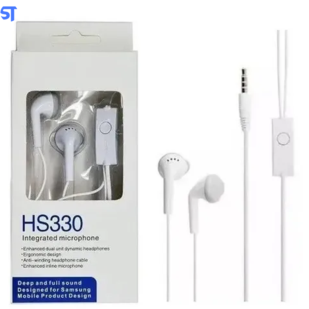 Fone de Ouvido Samsung Stereo Headset Branco- Hs330
