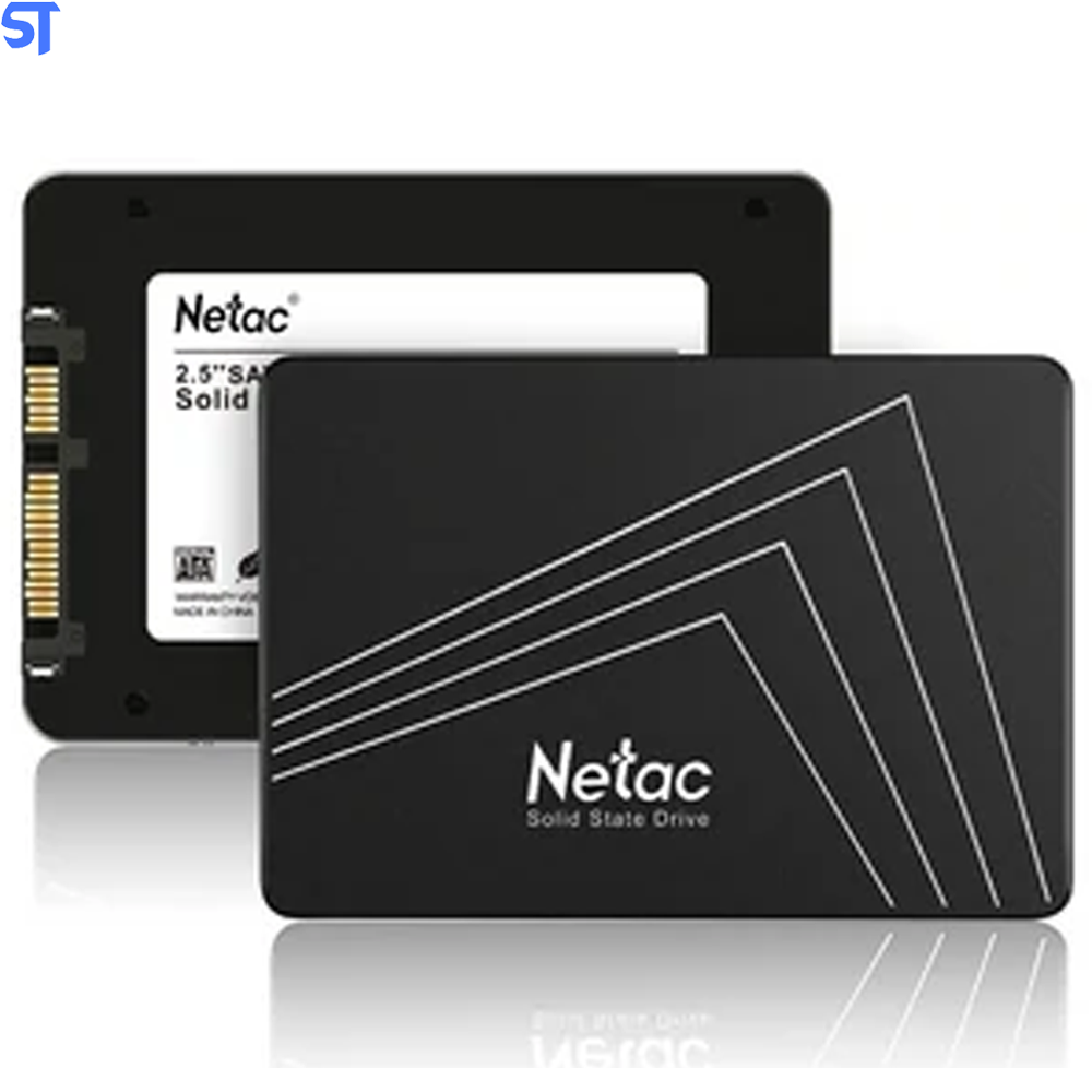 HD SSD 2Tb 2.5`SataIII 560Mbps de Leitura 520Mbps de Gravação Netac Black